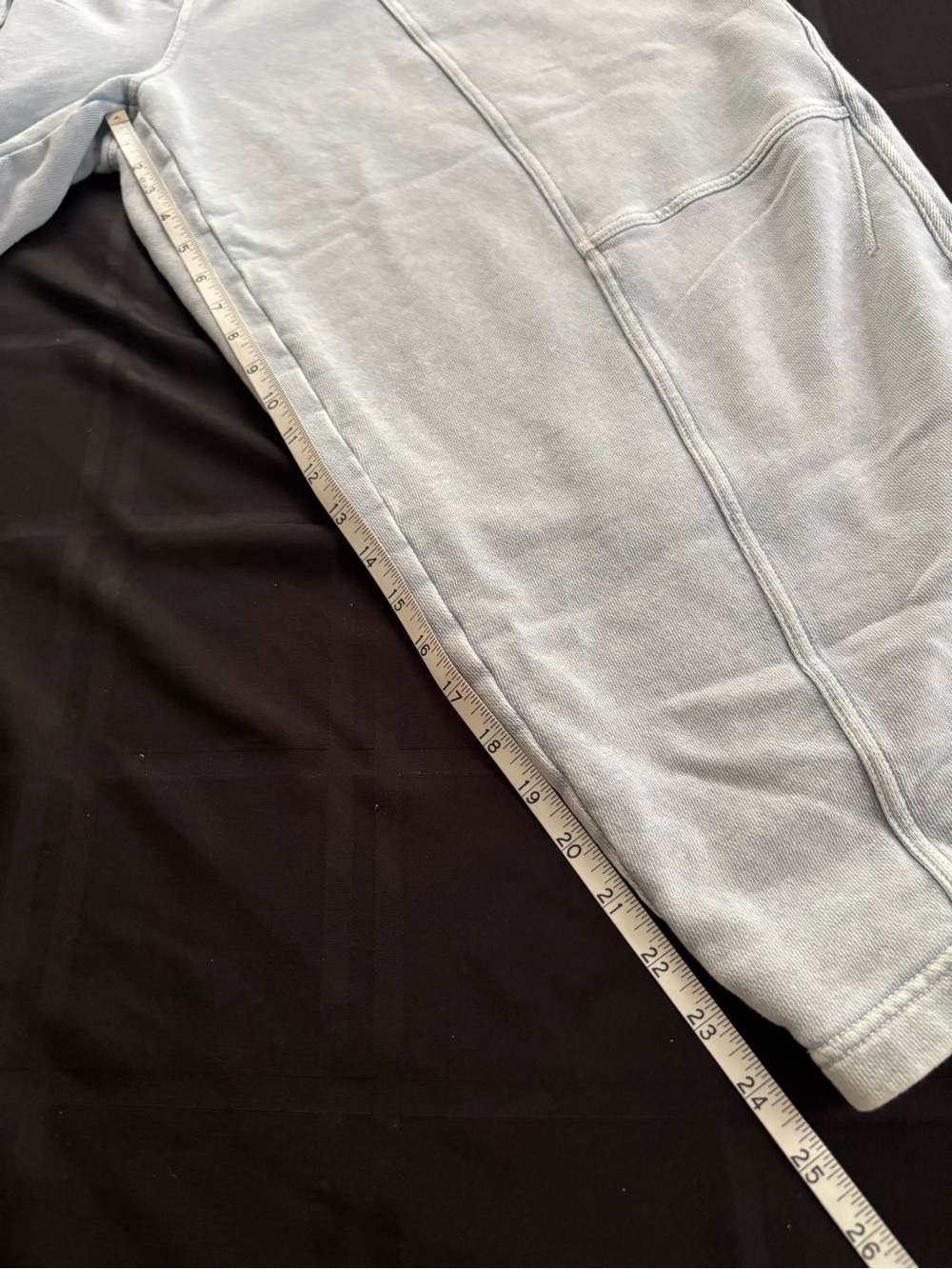 AERIE Seams Right Barrel Leg Sweatpants Sz L tall - Picture 7 of 9